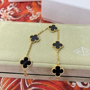 Van Cleef & Arpels Gold and Black Bracelet